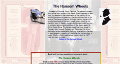 Desktop Screenshot of hansomwheels.com